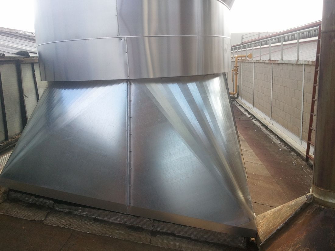 Acier Inox Caen Creation Fabrication Sur Mesure Gaine Roulee Soudee Chaudronnerie